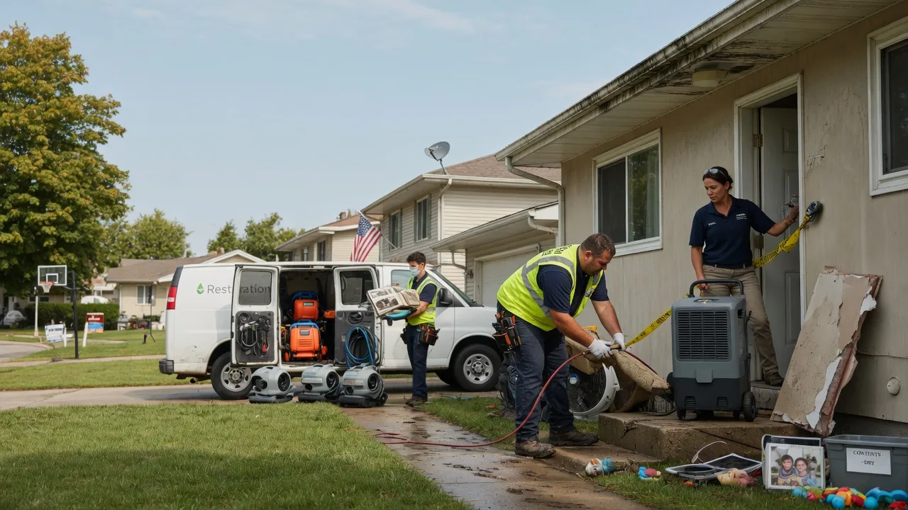 Water Damage Restoration in Mark, IL near me